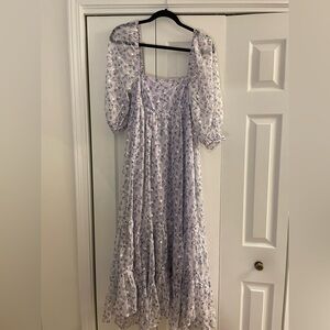 Savannah Taylor Violet Midi Dress - size small